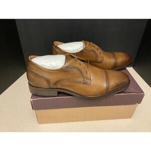 New! Mens Johnston & Murphy Hawthorn Leather Cap Toe Oxford Shoes. Size 11M.